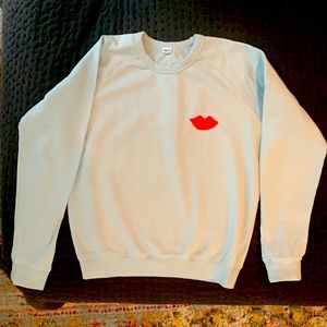 Clare V. Lips Sweatshirt